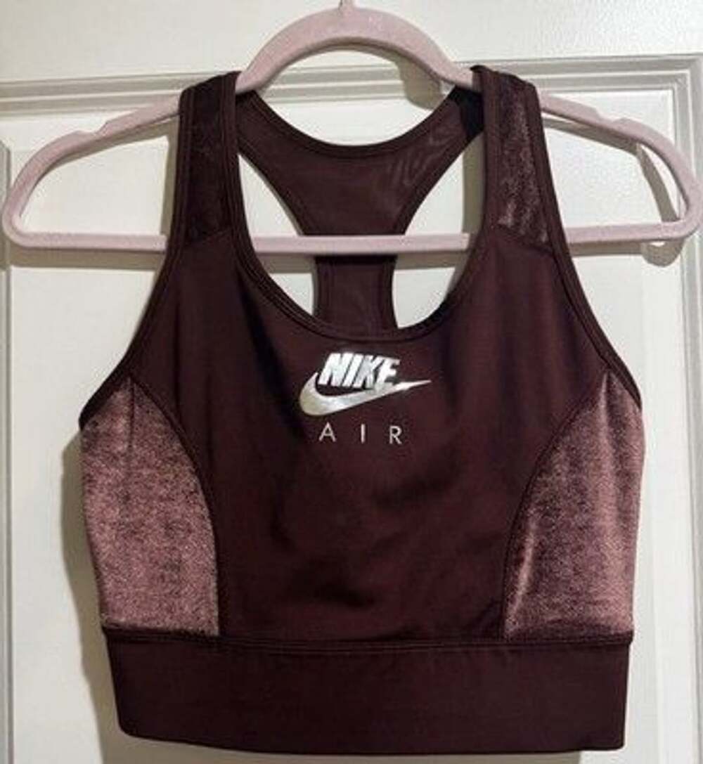 Nike Sports Bra Brown Velvet